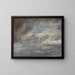 Studio delle nuvole - John Constable — quadro incorniciato alla parete