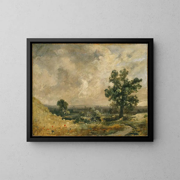 Paesaggio inglese - John Constable — quadro incorniciato alla parete