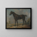 Il cavallo nero di Constable - John Constable — quadro incorniciato alla parete