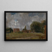 Maison de Golding Constable a East Bergholt, luogo di nascita dell'artista - John Constable — quadro incorniciato alla parete