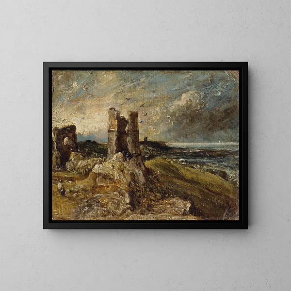 Château de Hadleigh - John Constable — quadro incorniciato alla parete