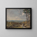 Hampstead Heath visto verso Harrow - John Constable — quadro incorniciato alla parete