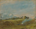 Hampstead Heath con un falò - John Constable — vista dell’opera