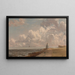 Harwich, il faro basso e Beacon Hill - John Constable — quadro incorniciato alla parete