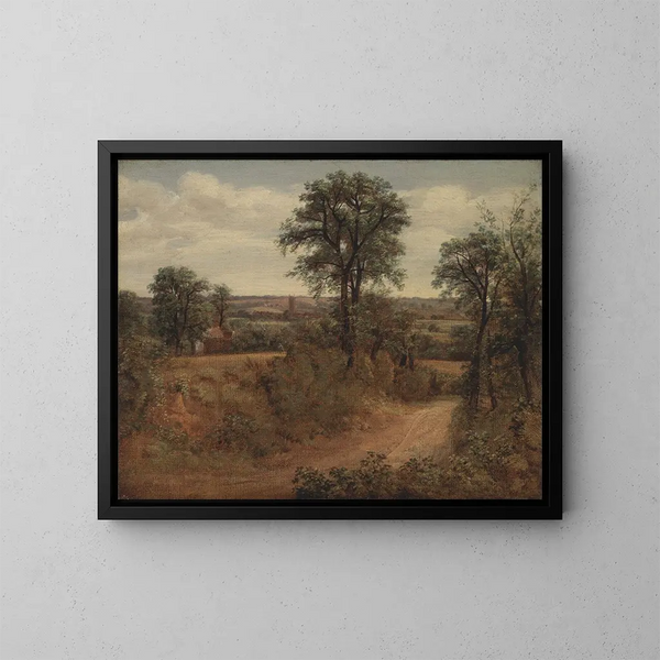 Allée vicino a Dedham - John Constable — quadro incorniciato alla parete