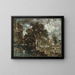 sul fiume Stour - John Constable — quadro incorniciato alla parete