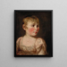 Ritratto di Eliza Lewis - John Constable — quadro incorniciato alla parete