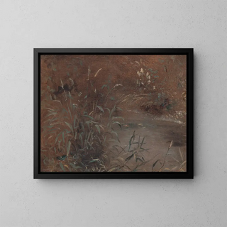 John Constable - Rushes by a pool.webp