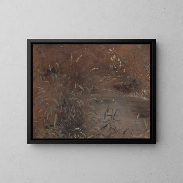 Broussailles près d'un étang - John Constable — quadro incorniciato alla parete