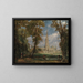 Cattedrale di Salisbury dai giardini dei vescovi - John Constable — quadro incorniciato alla parete