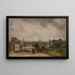 Il cottage di Sir Richard Steele, Hampstead - John Constable — quadro incorniciato alla parete