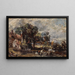 Schizzo per Il Carro di fieno - John Constable — quadro incorniciato alla parete