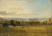 Schizzo di Leighton Hall Lancashire le colline del Lake District oltre - John Constable — vista dell’opera