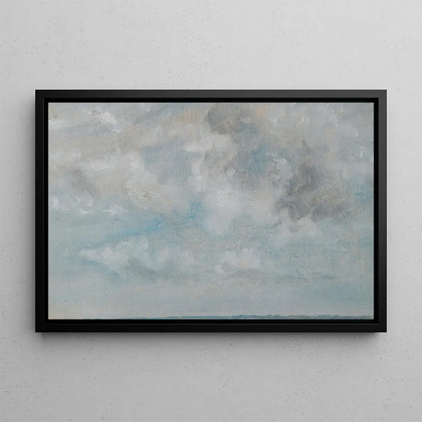 Studio di nuvole - John Constable — quadro incorniciato alla parete