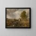 Studio di una barca che passa una chiusa - John Constable — quadro incorniciato alla parete
