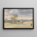 Paesaggio del Suffolk - John Constable — quadro incorniciato alla parete
