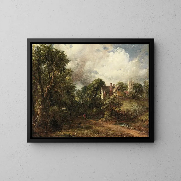 La ferme de Glebe - John Constable — quadro incorniciato alla parete