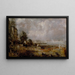 L'apertura del ponte di Waterloo - John Constable — quadro incorniciato alla parete