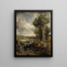 La valle di Dedham - John Constable — quadro incorniciato alla parete