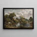 Il cavallo bianco - John Constable — quadro incorniciato alla parete