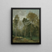 Vista di un boschetto - John Constable — quadro incorniciato alla parete