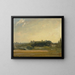 Vista verso il presbiterio di East Bergholt - John Constable — quadro incorniciato alla parete