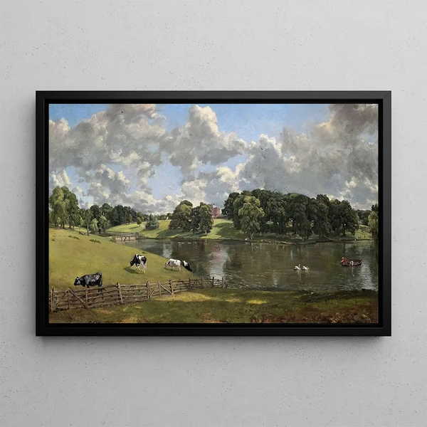Wivenhoe Park, Essex - John Constable — quadro incorniciato alla parete