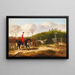 Vue Halloo - John Dalby — quadro incorniciato alla parete