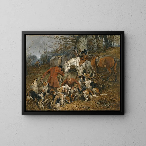 Parti per la terra - John Emms — quadro incorniciato alla parete