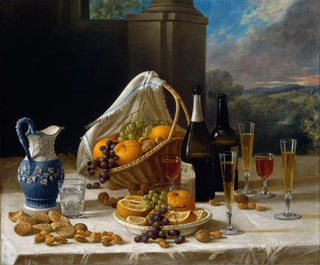 Natura morta con pranzo - John F. Francis — vista dell’opera