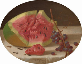 John F Francis - Watermelon and Grapes.webp