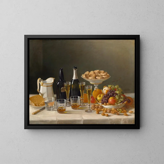 John F Francis - Wine Cheese and Fruit.webp