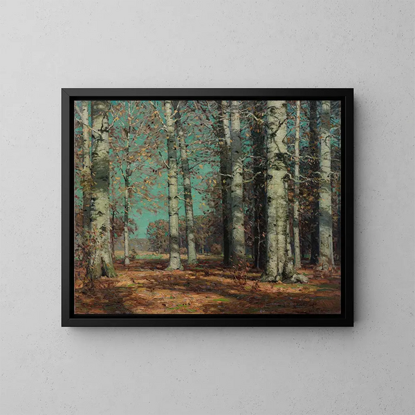 Faggi d'autunno - John Fabian Carlson — quadro incorniciato alla parete