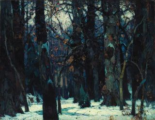 Silenzio pensieroso - John Fabian Carlson — vista dell’opera