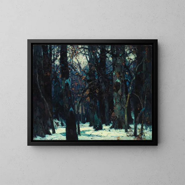 Silenzio pensieroso - John Fabian Carlson — quadro incorniciato alla parete