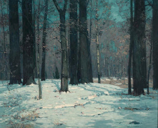 John Fabian Carlson - Woods in Winter.webp