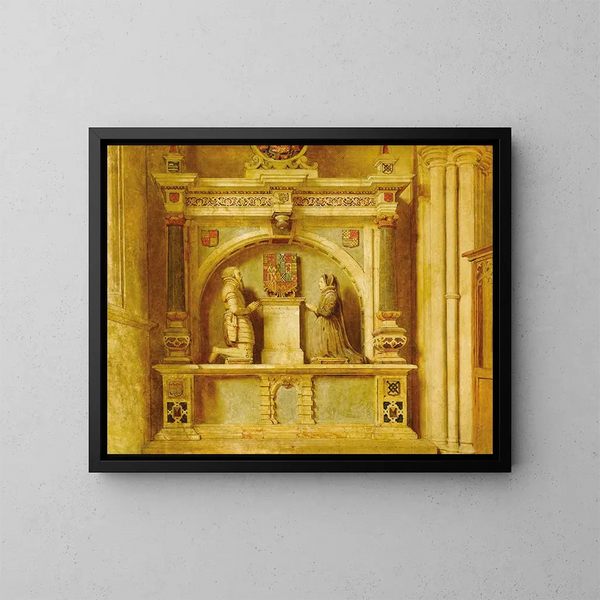 La salle de Haddon Hall - John Faed — quadro incorniciato alla parete
