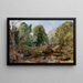 Un paesaggio - John Faulkner — quadro incorniciato alla parete