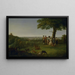One Tree Hill Greenwich con Londra in lontananza - John Feary — quadro incorniciato alla parete
