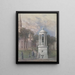Fontaine Bennett su New Haven Green - John Ferguson Weir — quadro incorniciato alla parete
