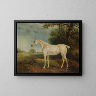 John Ferneley - The Marquess Of Huntlys Fleabitten Grey Hunter.webp
