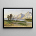 Lac Jackson nel Wyoming - John Fery — quadro incorniciato alla parete