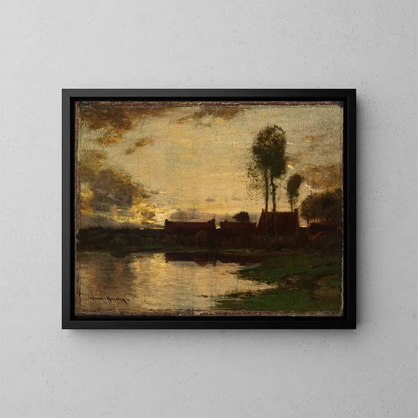 Piccolo paesaggio - John Francis Murphy — quadro incorniciato alla parete