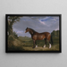 Un stallone Clydesdale - John Frederick Herring l'Ancien — quadro incorniciato alla parete
