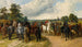 Una fiera di cavalli su Southborough Common - John Frederick Herring l'Ancien — vista dell’opera