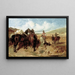 Autunno - John Frederick Herring l'Ancien — quadro incorniciato alla parete