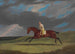 Corduroy un cavallo da corsa baio con un fantino che galoppa su un ippodromo - John Frederick Herring l'Ancien — vista dell’opera