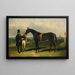 Il olandese volante - John Frederick Herring l'Ancien — quadro incorniciato alla parete