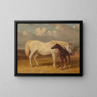 John Frederick Herring Snr - Mare and foal.webp