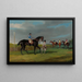 Preparazione per la partenza alla Doncaster Gold Cup - John Frederick Herring l'Ancien — quadro incorniciato alla parete